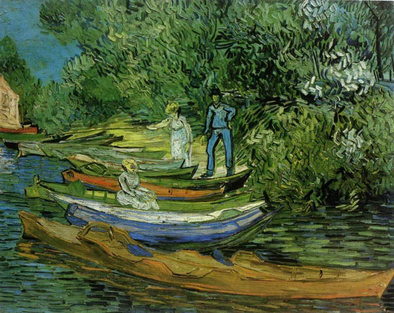 Vincent van Gogh Bank of the Oise at Auvers